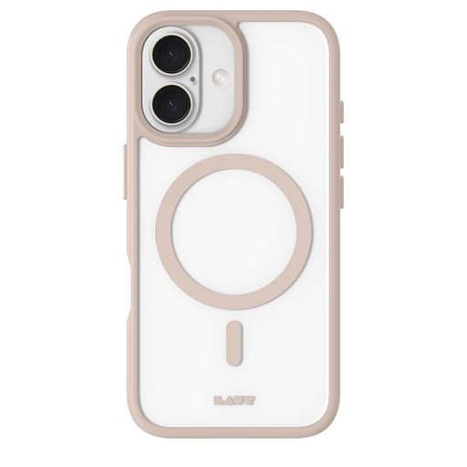 Чохол-накладка LAUT HUEX PROTECT with MagSafe for iPhone 16 Beige Gold (L_IP24A_HPT_BE)