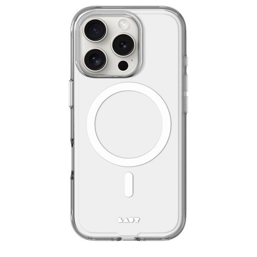 Чехол-накладка LAUT CRYSTAL-M with MagSafe for iPhone 16 Pro Crystal (L_IP24B_CRM_UC)