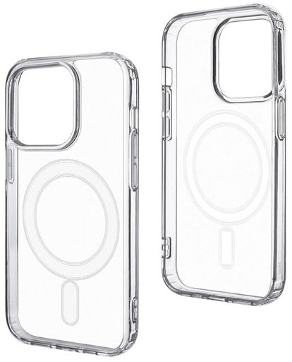Чохол Mutural Jingtou series Magsafe TPU + PC Case for iPhone 15 Transparent