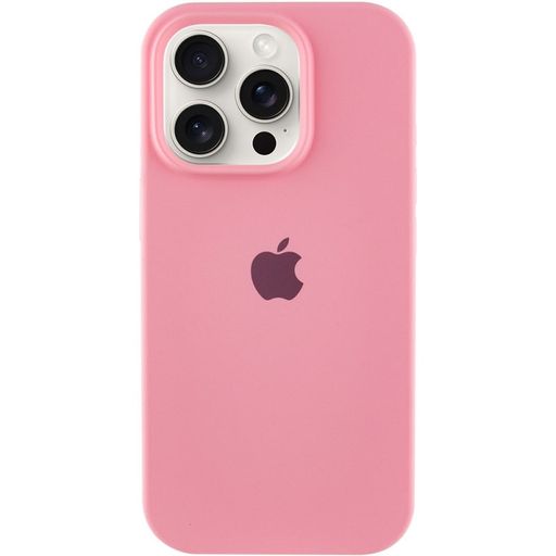 Чехол Silicone Case Open Camera iPhone 14 Pro Max, #06, Light Pink