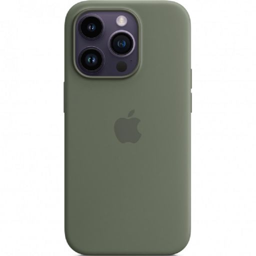 Чехол Silicone Case Open Camera iPhone 14 Pro, #35, Olive