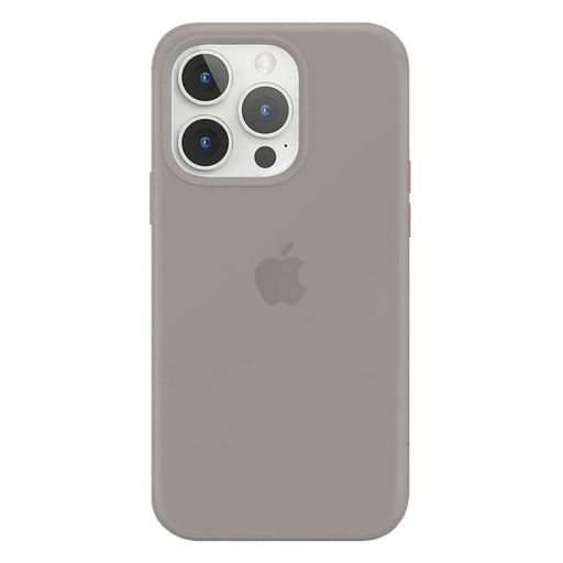 Чохол Silicone Case Open Camera iPhone 15 Pro Max, #23, Pebble