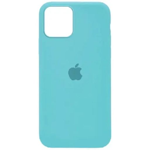 Чехол Silicone Case Open Camera iPhone 15, #21, Ice Blue