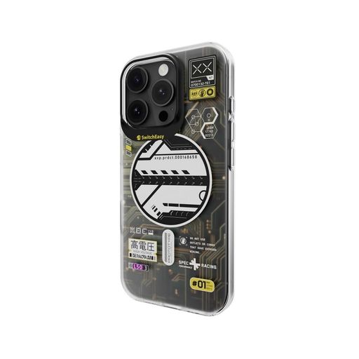 Чехол-накладка Switcheasy Artist M 3D Patterned Shockproof Case for iPhone 16 Pro Cyber (SPH66P020CY24)