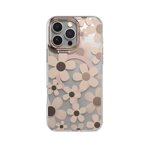 Чохол-накладка Switcheasy Fleur M 3D Patterned Shockproof Case for iPhone 16 Pro Max Rose (SPH67P269RS24)