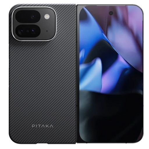 Чохол Pitaka Ultra-Slim Case Classic Twill 600D Black/Grey for Google Pixel 9 Pro Fold (GFB2403)