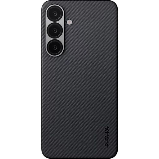 Чохол Pitaka Ultra-Slim Case Classic Twill 600D Black/Grey for Samsung Galaxy S25 (KS2501)