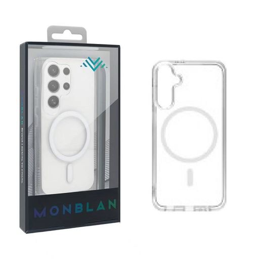 Чохол Monblan для Samsung S25 [MMCS25] Magnetic Crystal Series (Transparent)