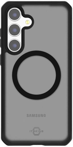 Чохол for Samsung Skin Metal Case for Samsung S24 with MagSafe (black)