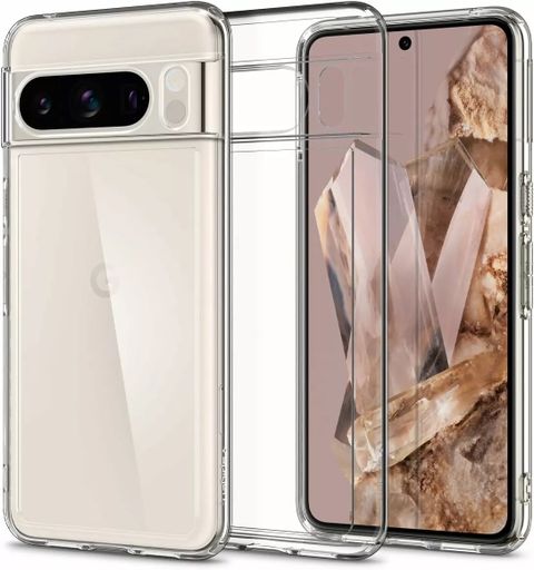 Чехол Spigen для Pixel 8 Pro - Ultra Hybrid, Crystal Clear (ACS06315)
