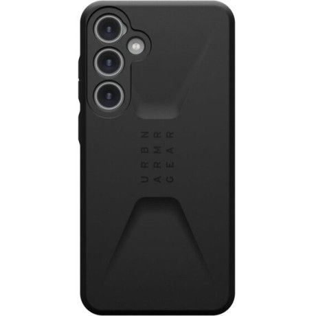 Чохол UAG для Samsung Galaxy S24, Civilian, Black (214437114040)