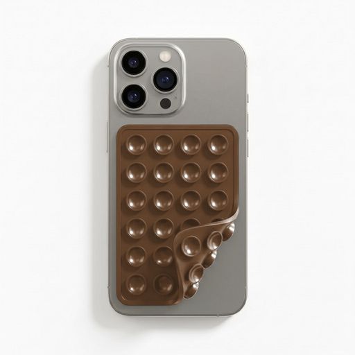 Держатель-присоска для телефона Liper Double-Sided Phone Holder – Brown