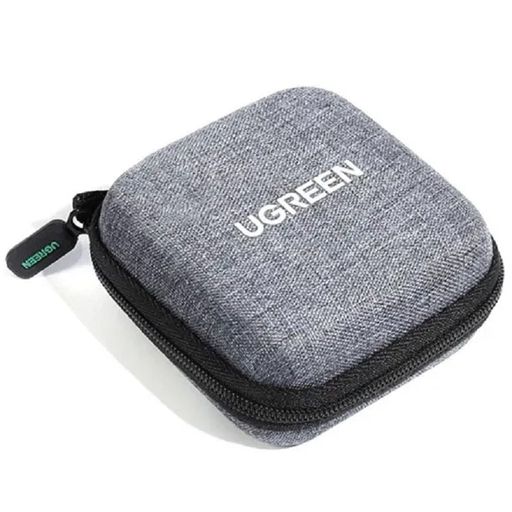 Кейс для наушников UGREEN LP128 Earphone Carrying Case Bag (Fabric) Gray (70577)