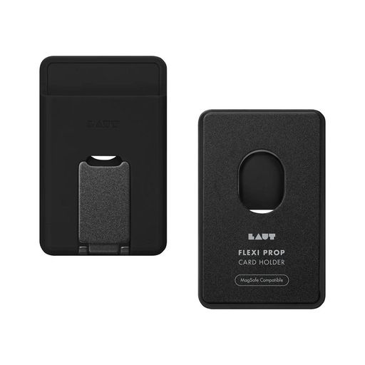 Держатель-кошелек LAUT FLEXI PROP для iPhone с MagSafe Black (L_MS_FP_BK)