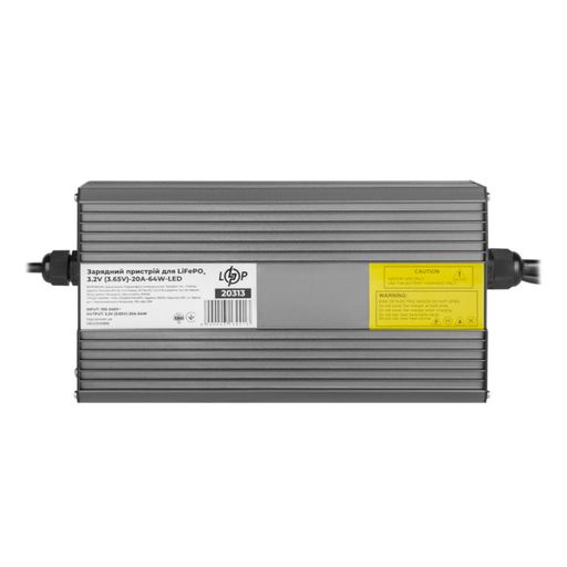 Зарядное устройство для аккумуляторов LiFePO4 LogicPower 3.2V (3.65V)-20A-64W-LED (LP20313)