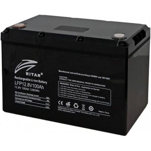 Батарея LiFePo4 Ritar 12V-100Ah (LFP12.8V100Ah G1)