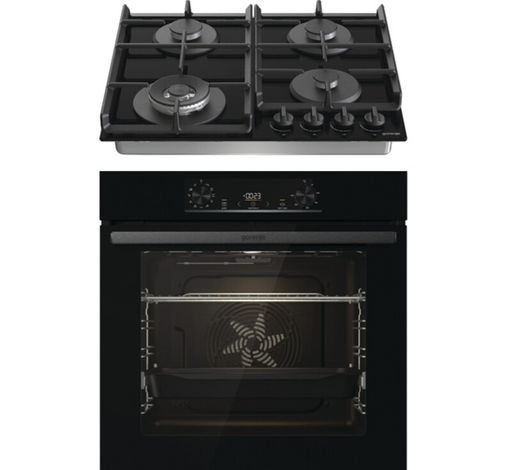 Комплект газовая варочная панель Gorenje GTW641EB + духовой шкаф BO6735E05B