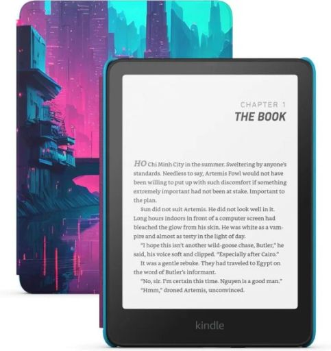 Электронная книга Amazon Kindle Paperwhite Kids 12th Gen. 2024 16GB Cyber ​​City