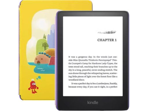 Электронная книга Amazon Kindle Paperwhite Kids 11th Gen. 2021 Robot Dreams cover