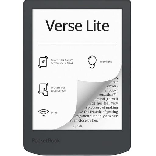 Електронна книга Pocketbook 619 Verse Lite, Midnight Grey (PB619-T-CIS)