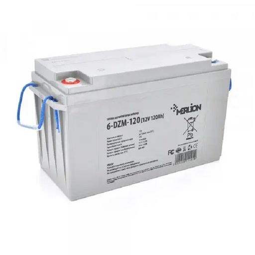 Акумулятор для ДБЖ Merlion 6-DZM-120, 12V 120Ah (6-DZM-120)