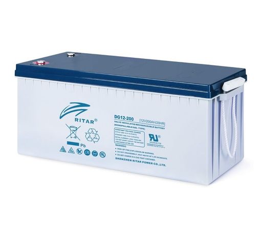 Аккумулятор для ИБП Ritar GEL RITAR DG12-200 12V-200.0Ah (DG12-200)