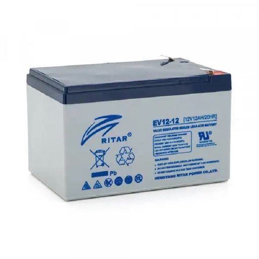 Аккумулятор для ИБП Ritar EV12-12, 12V 12Ah (EV12-12)
