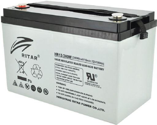 Акумулятор для ДБЖ Ritar 12V-100Ah (HR12380W)