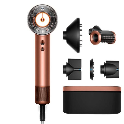 Фен Dyson Supersonic HD16 Nural Hair Dryer Straight+Wavy Amber Silk (143644-01)
