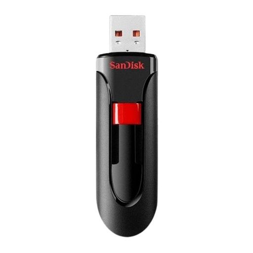Флеш-накопичувач SanDisk USB 2.0 Cruzer Glide 256Gb Black/Red (SDCZ60-256G-B35)