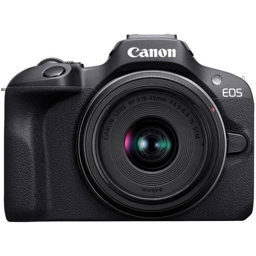 Бездзеркальний фотоапарат Canon EOS R100 kit 18-45mm IS STM (6052C013)