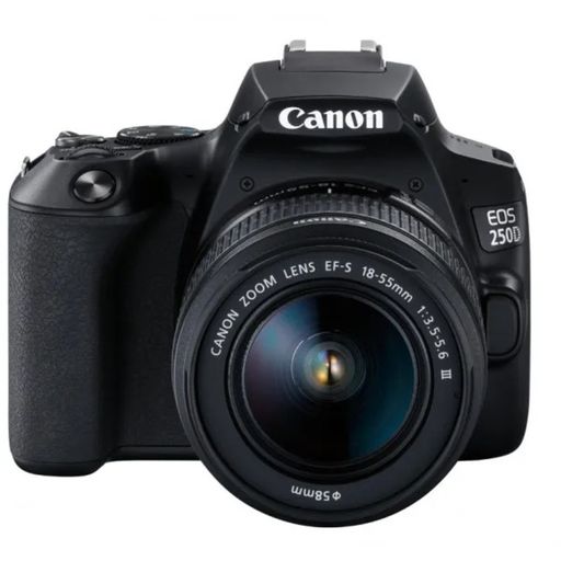 Дзеркальний фотоапарат Canon EOS 250D kit 18-55 DC III Black (3454C009)