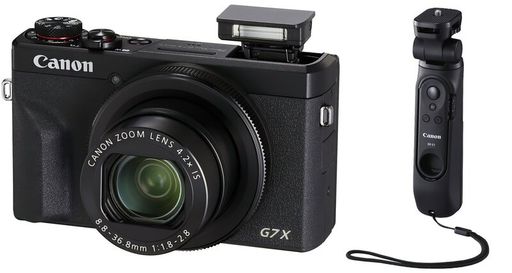 Компактний фотоапарат Canon PowerShot G7 X Mark III Black VLogger Kit (3637C029)