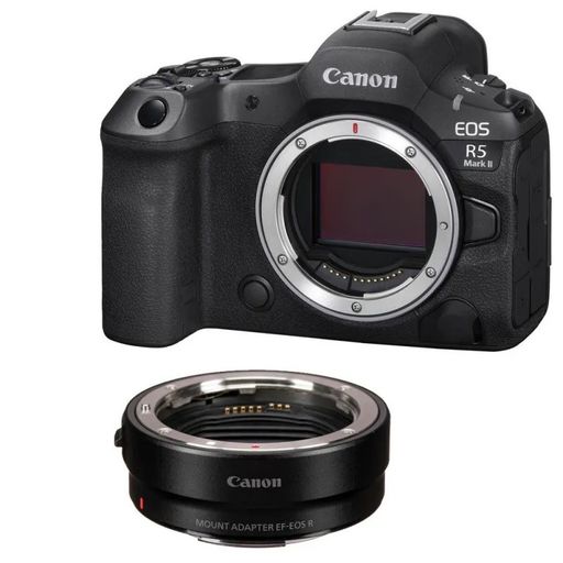 Бездзеркальний фотоапарат Canon EOS R5 II Body + EOS R Mount Adapter