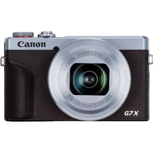 Компактний фотоапарат Canon PowerShot G7 X Mark III Silver + мікрофон + карта