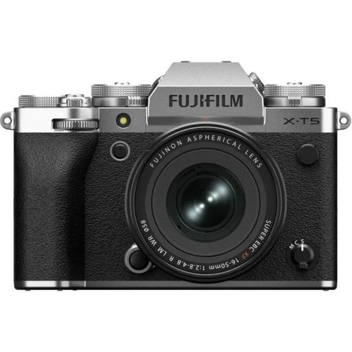 Бездзеркальний фотоапарат Fujifilm X-T5 kit 16-50mm f/2.8-4.8R LM WR Silver (16842565)
