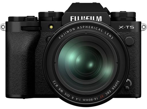 Бездзеркальний фотоапарат Fujifilm X-T5 + XF 16-80 F4 Kit Black (16939332)