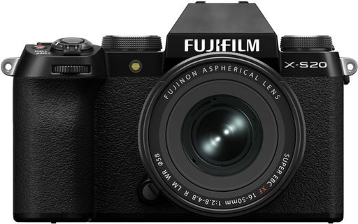 Бездзеркальний фотоапарат Fujifilm X-S20 kit XF 16-50mm F2.8-4.8 R LM WR, Black (16843129)
