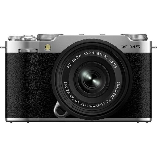Бездзеркальний фотоапарат Fujifilm X-M5 kit 15-45mm Silver