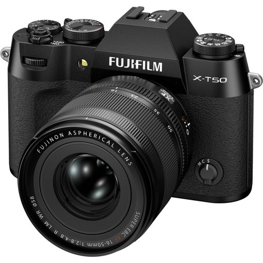 Бездзеркальний фотоапарат Fujifilm X-T50 kit 16-50mm f/2,8-4,8R LM WR Black (16828478)