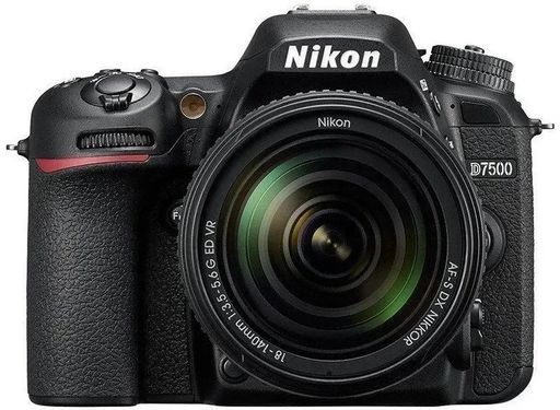 Зеркальный фотоаппарат Nikon D7500 kit (18-140mm) VR (VBA510K002)