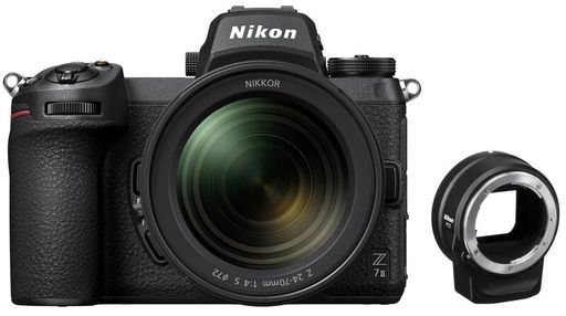 Бездзеркальний фотоапарат Nikon Z7 II kit (24-70mm) + FTZ Mount Adapter (VOA070K003)