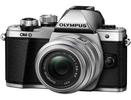 Бездзеркальний фотоапарат Olympus OM-D E-M10 Mark II kit (14-42mm) Pancake Zoom Silver
