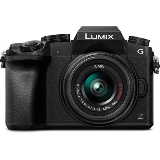 Бездзеркальний фотоапарат Panasonic Lumix DMC-G7 kit (14-42mm) (DMC-G7KEE-K)