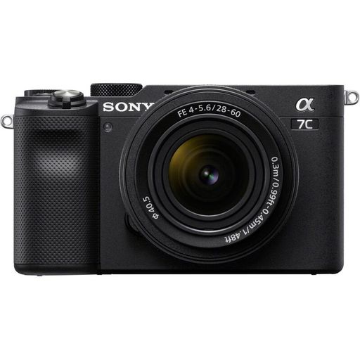 Беззеркальный фотоаппарат Sony Alpha A7C kit (28-60mm) Black (ILCE7CLB)
