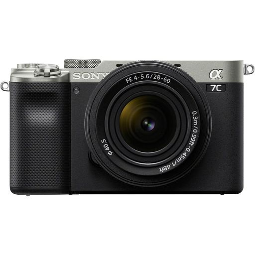Бездзеркальний фотоапарат Sony Alpha a7C kit (28-60mm) Silver (ILCE7CLS)