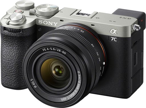 Беззеркальный фотоаппарат Sony Alpha A7C II kit (28-60mm) Silver (ILCE7CM2LS)