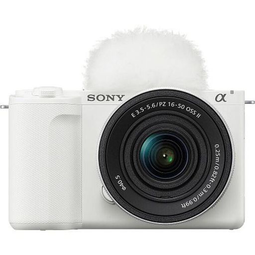 Бездзеркальний фотоапарат Sony ZV-E10 II 16-50mm (ZVE10M2KW) + 55-210mm White