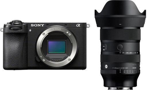 Бездзеркальний фотоапарат Sony Alpha A6700 kit Sigma (17-40mm) f/1.8 DC DN Art