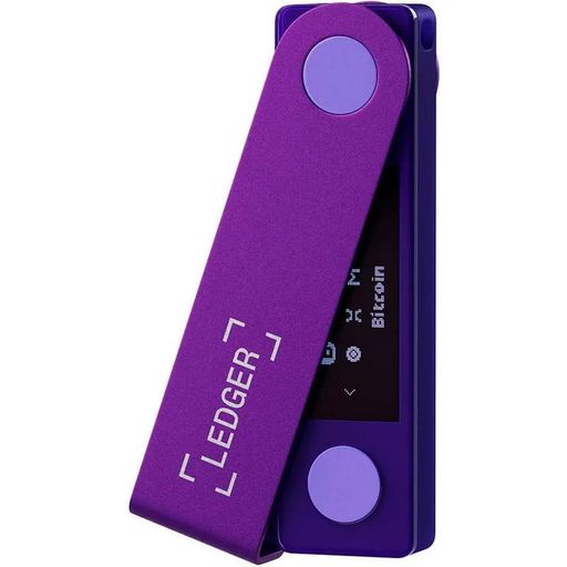 Аппаратный криптокошелек Ledger Nano X Amethyst Purple